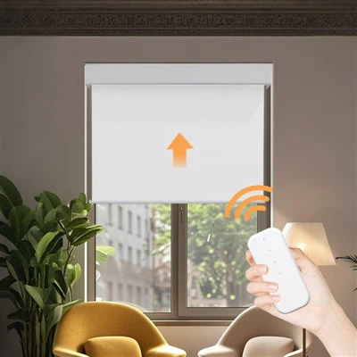 Dallóga sorcóir blackout iomlán shades fuinneoga comhlaí fabraice window